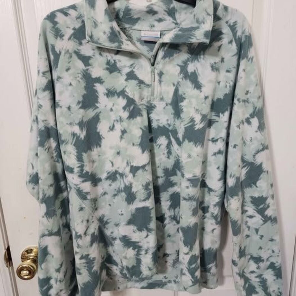Columbia Women's 1/4 Zip Fleece Pullover size XL